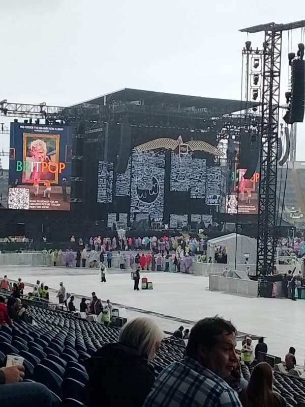 Croke Park, section: 229, seat: 1