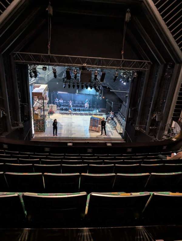 Trafalgar Theatre, section: Dress Circle, row: H, seat: 12