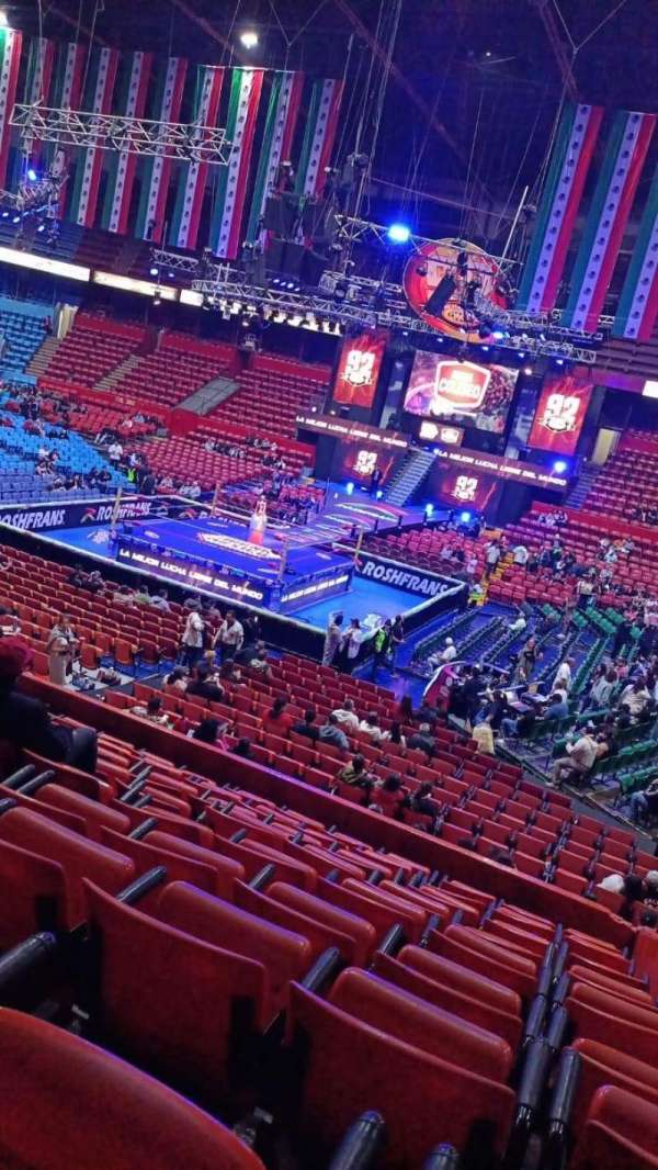 Arena México, section: PRECN6, row: M, seat: 55