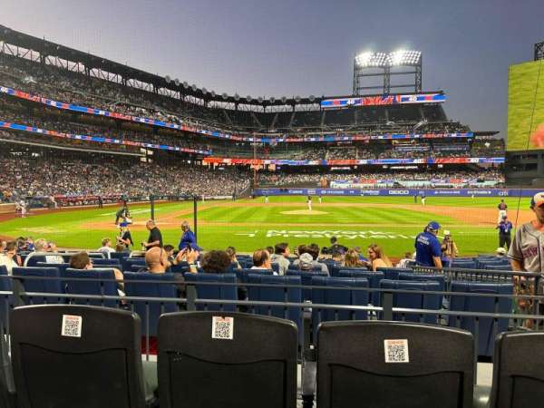 Citi Field, section: 11, row: 3, seat: 7