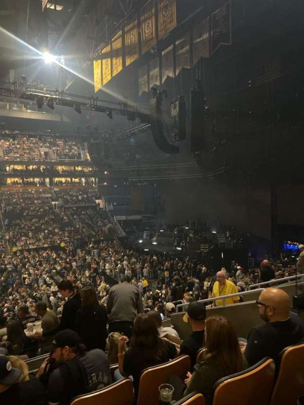 TD Garden, section: 111, row: F, seat: 8