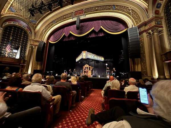 The Vets, section: Orchestra R, row: H, seat: 201