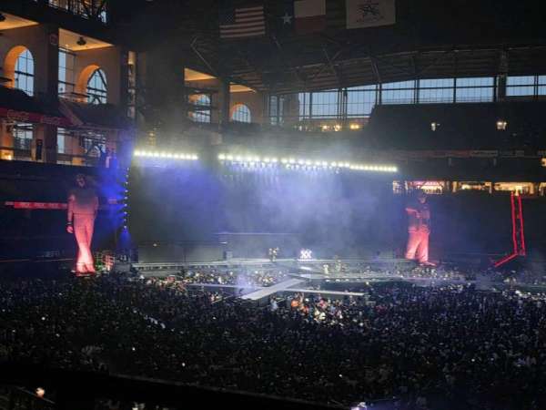 Globe Life Field, section: 107, row: 1, seat: 13-14