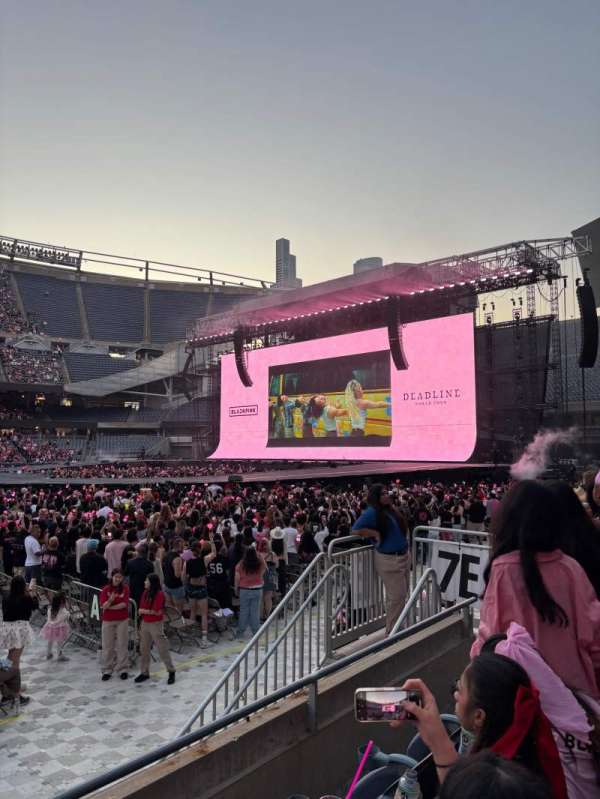 Soldier Field, section: 107, row: 3, seat: 8