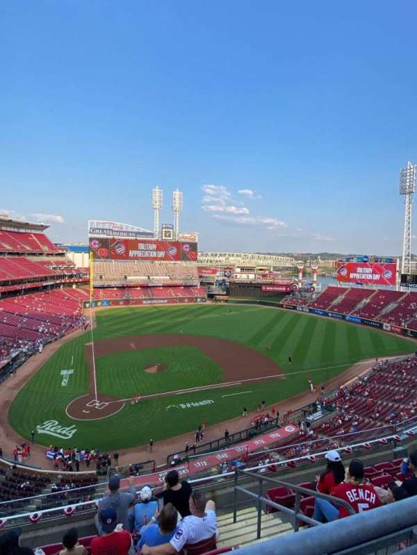 Great American Ball Park, section: 427, row: F, seat: 1-2