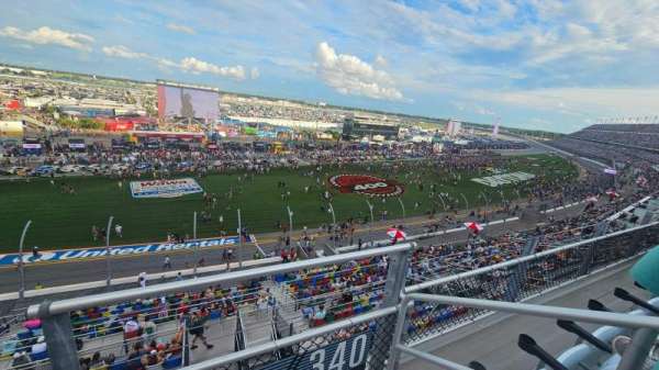 Daytona International Speedway, section: 339, row: 2, seat: 1