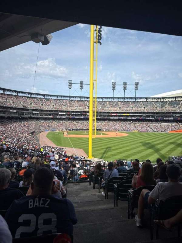 Comerica Park, section: 108, row: 46