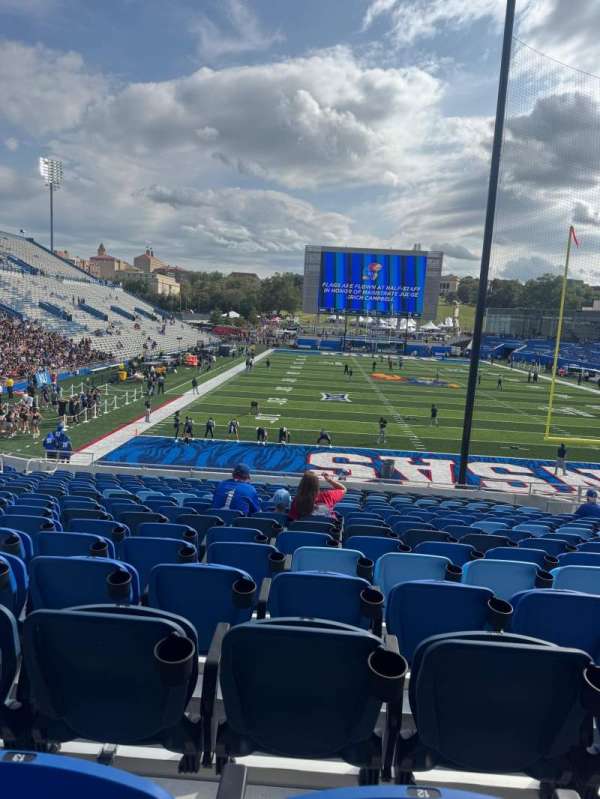 David Booth Kansas Memorial Stadium, section: 117, row: 24, seat: 12