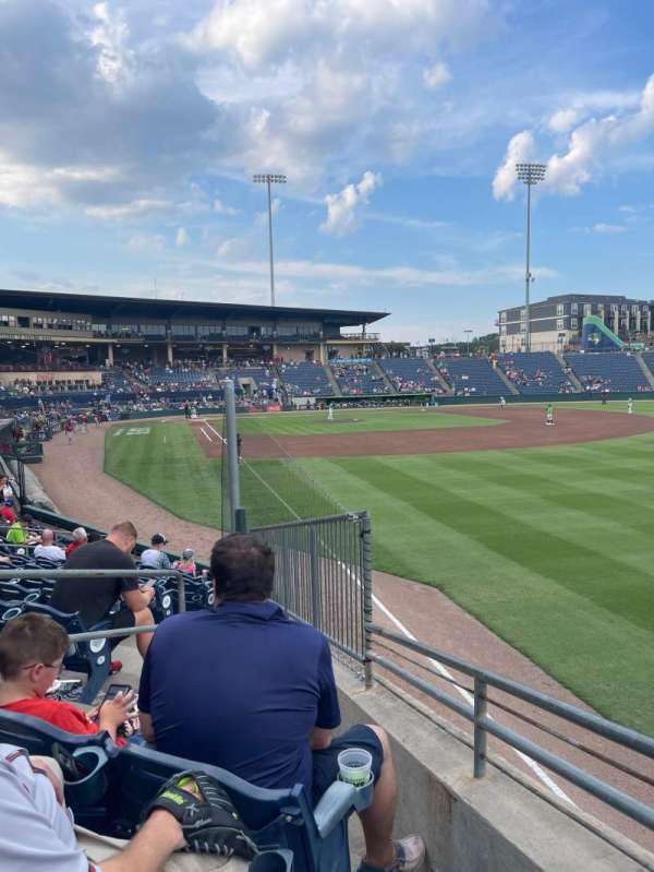 Coolray Field, section: 121, row: M, seat: 4