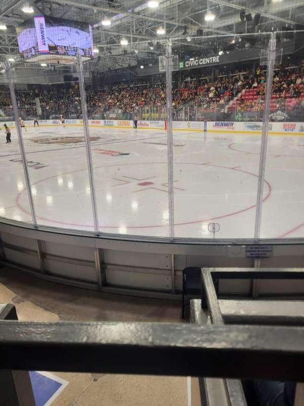 TD Civic Centre, section: 103, row: B, seat: 9