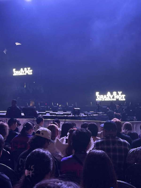 Michelob Ultra Arena, section: Floor C, row: T, seat: 5