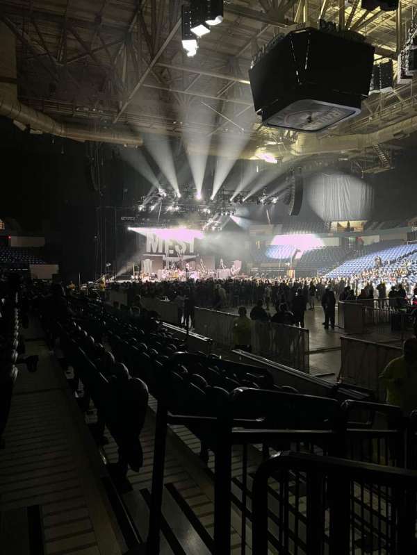 DCU Center, section: 105, row: HH, seat: 13