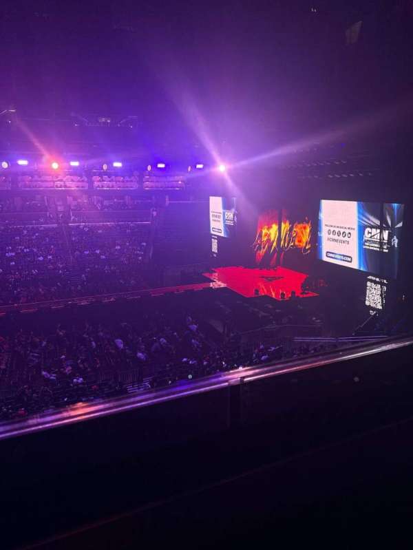 Kia Center, section: Club C, row: 1, seat: 6