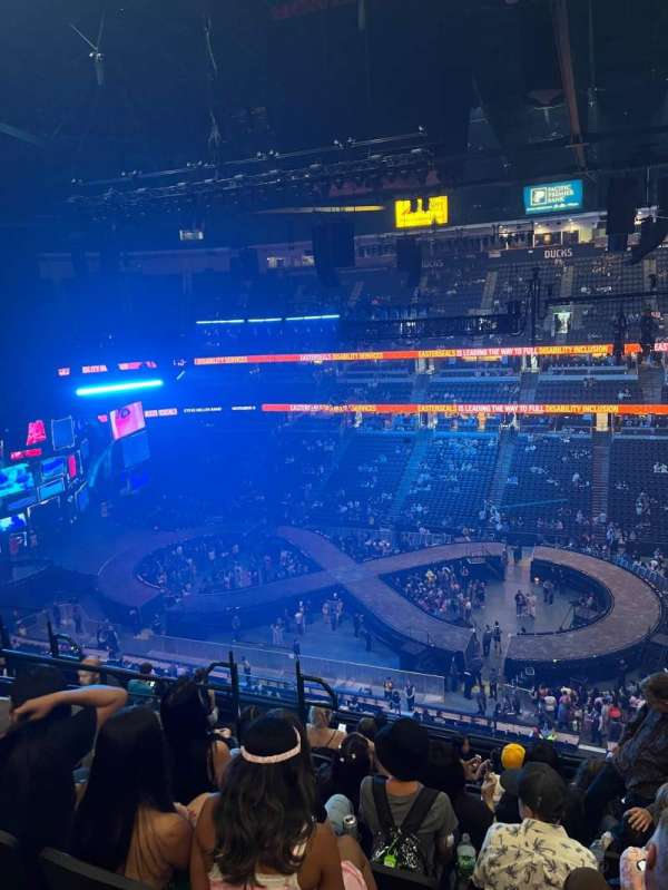 Honda Center, section: 410, row: K, seat: 7