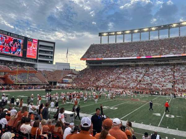 Texas Memorial Stadium, section: 28, row: 9, seat: 17