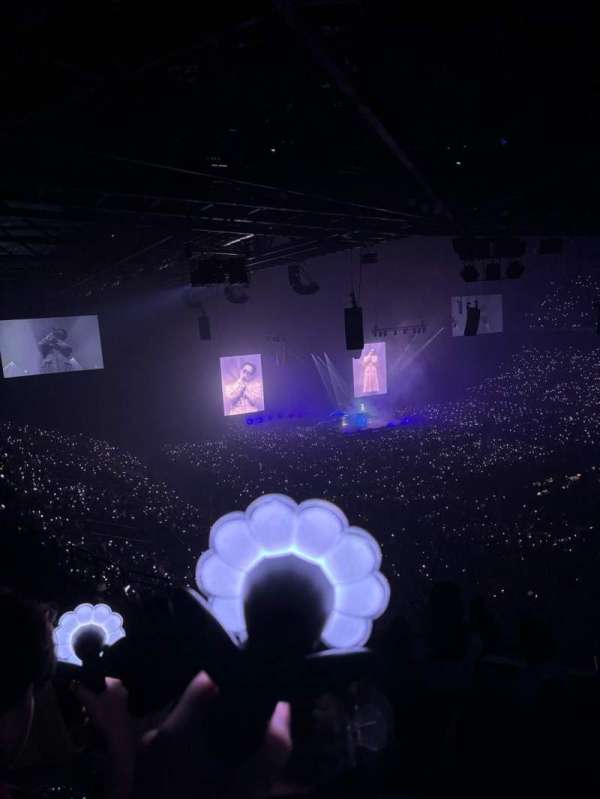 Paris La Défense Arena, section: 408, row: 54, seat: 2
