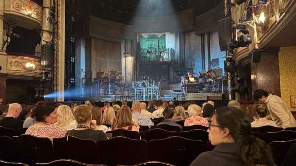 Lyric Theatre, West End, section: Stalls, row: M, seat: 4