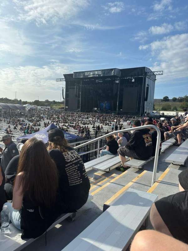 Hershey Park Stadium, section: 31, row: EE, seat: 3