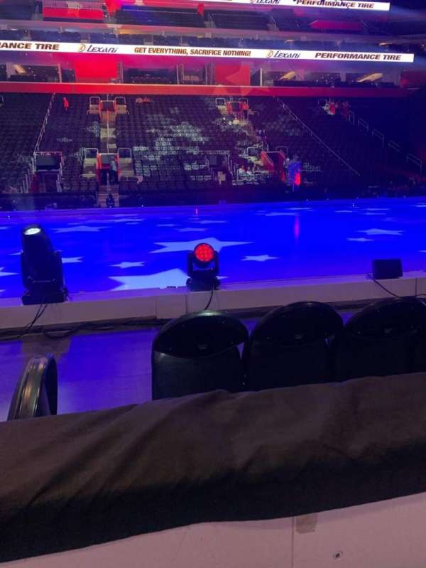 Little Caesars Arena, section: 109, row: 1, seat: 20