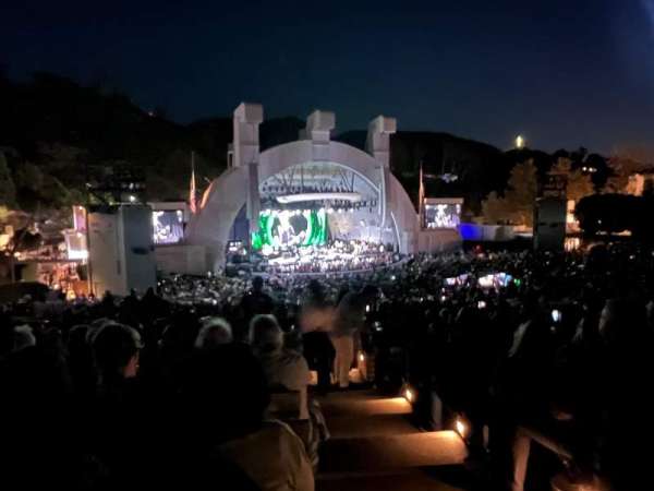 Hollywood Bowl, section: K2, row: 13, seat: 102