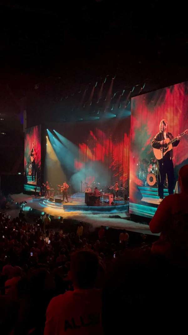 The O2, London, section: 112, row: p, seat: 71