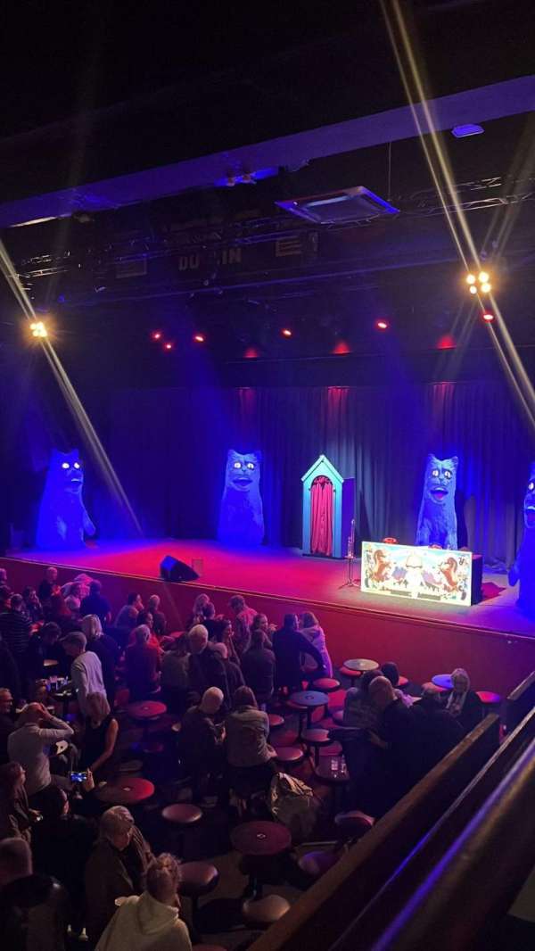 Vicar Street, section: Block D, row: A, seat: 19