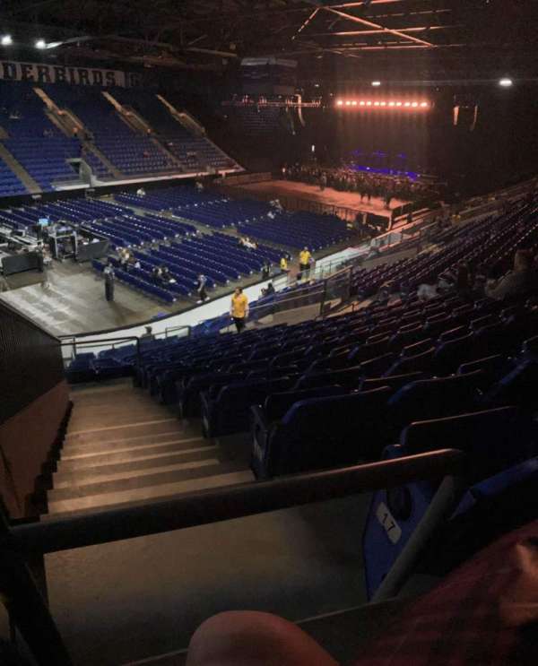 Thunderbird Arena, section: 107, row: 18, seat: 20