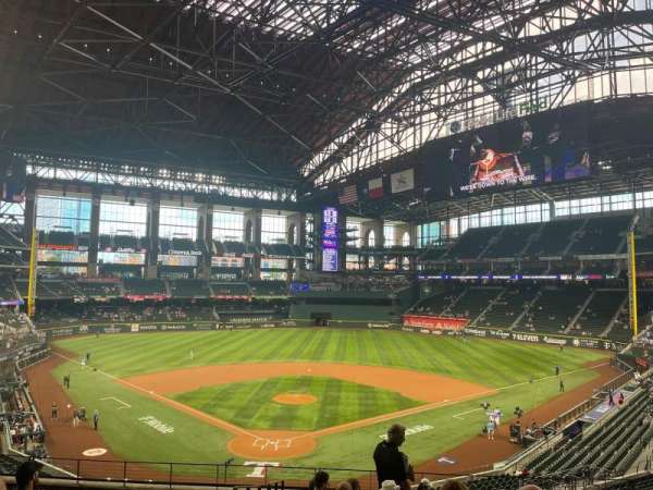 Globe Life Field, section: 115, row: 13, seat: 1-2