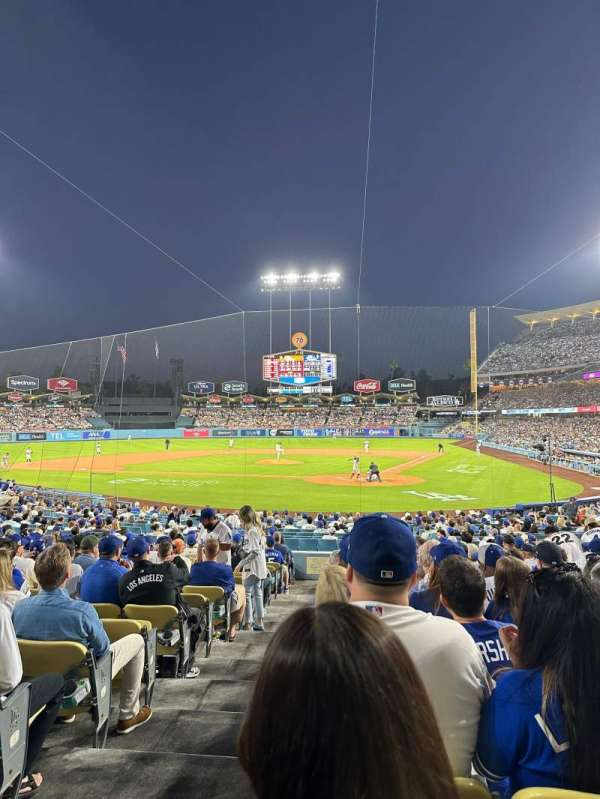 Dodger Stadium, section: 5FD, row: S, seat: 12