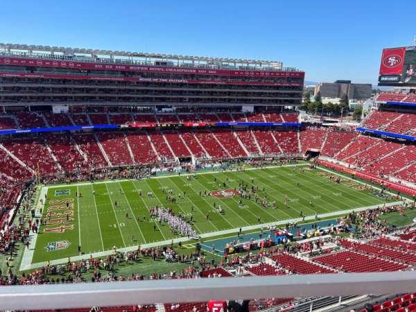 Levi's Stadium, section: 415, row: 1, seat: 16