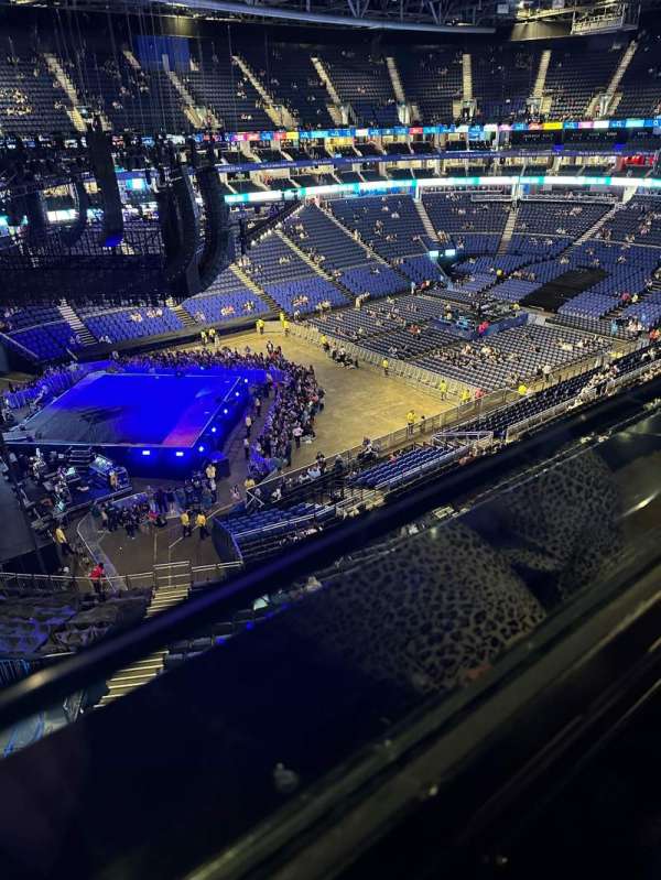 The O2, London, section: 401, row: A, seat: 453