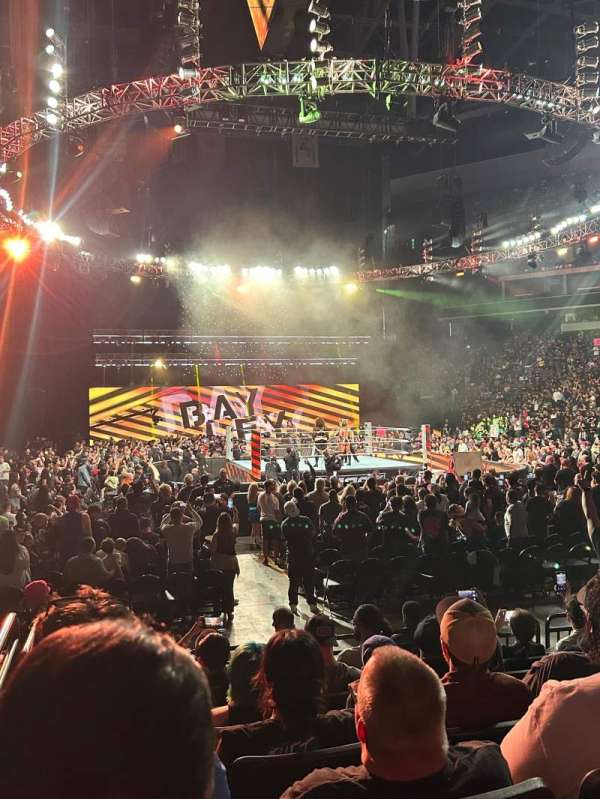 Golden 1 Center, section: 114, row: DD, seat: 11