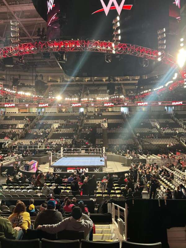 SAP Center, section: 101, row: 12, seat: 13