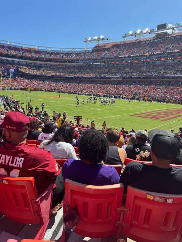 Northwest Stadium, section: 116, row: 16, seat: 2