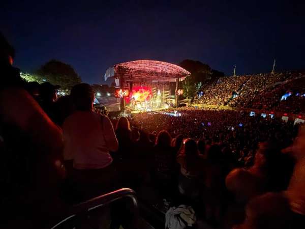 Forest Hills Stadium, section: 802, row: CC, seat: 5