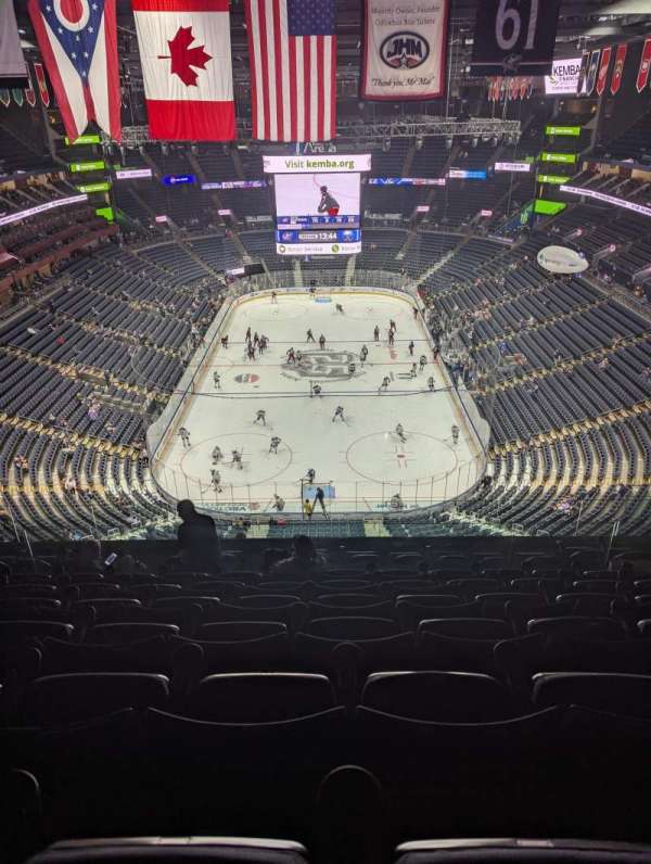 Nationwide Arena, section: 210, row: L, seat: 12