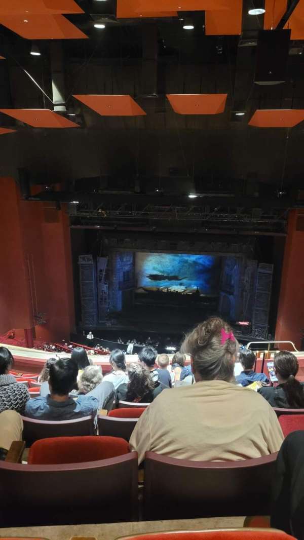 San Diego Civic Theatre, section: Balcony R, row: W, seat: 8