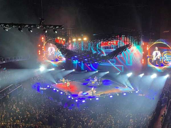 The O2, London, section: 413, row: P, seat: 834