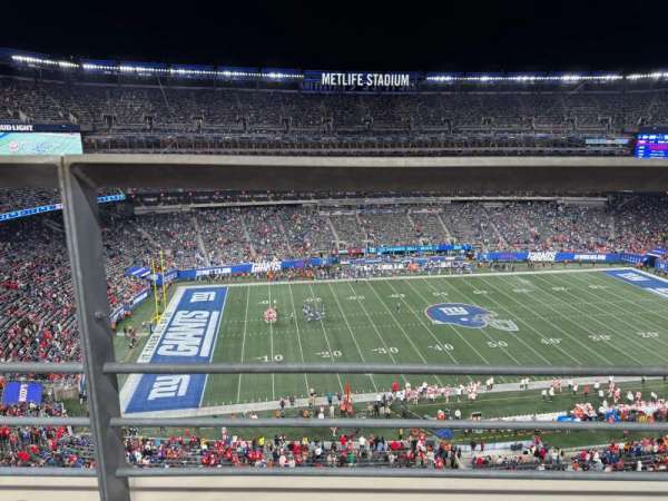 MetLife Stadium, section: 341, row: 1, seat: 18