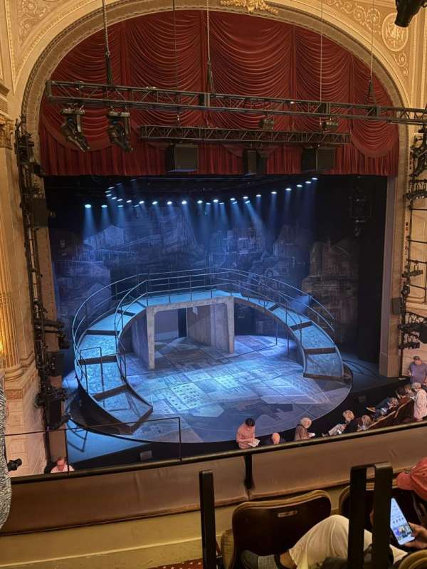 samuel j. friedman theatre, section: Mezzanine L, row: B, seat: 1