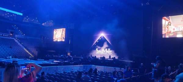 Michelob Ultra Arena, section: 119, row: C, seat: 5