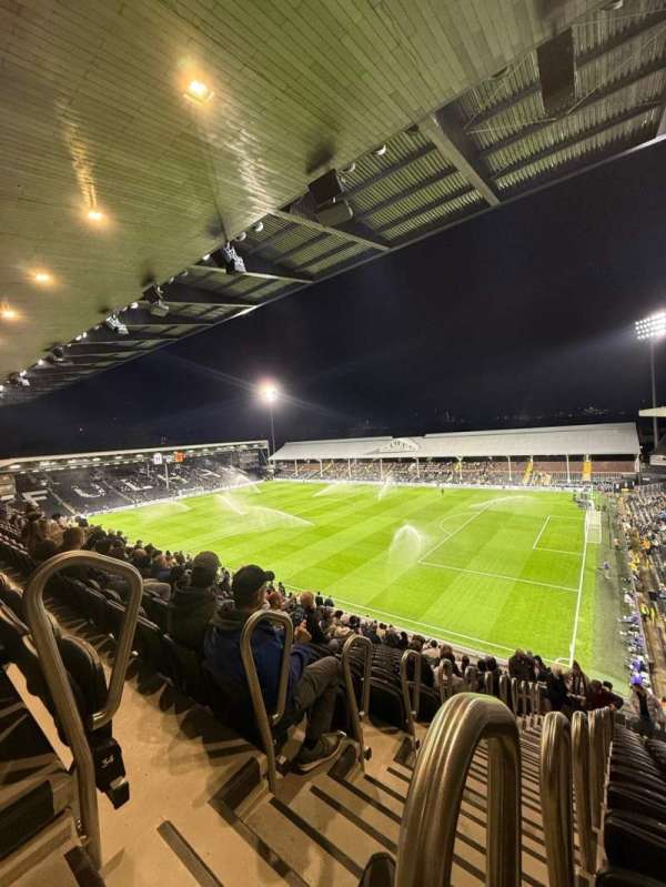 Craven Cottage, section: R18, row: 35, seat: 214