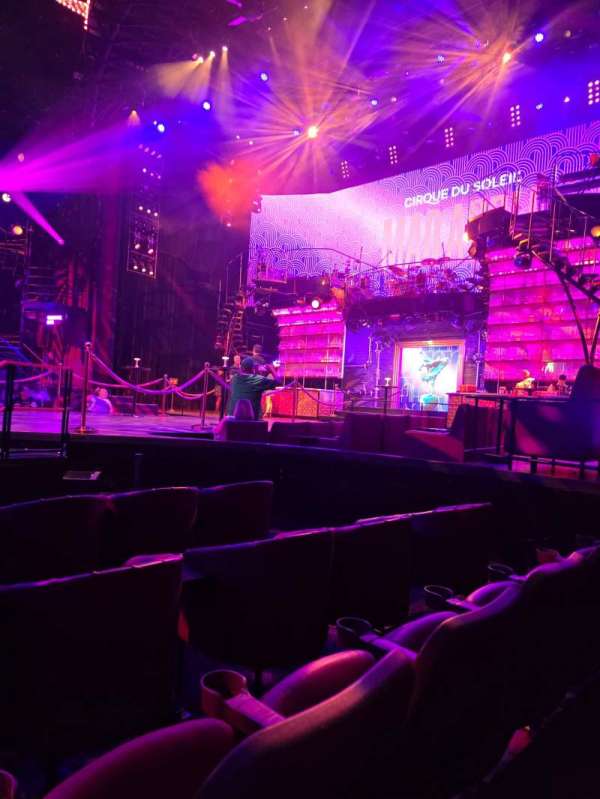 New York-New York Theater, section: 104, row: D, seat: 11