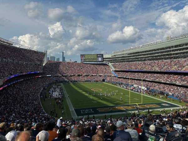 Soldier Field, section: 325, row: 4, seat: 18