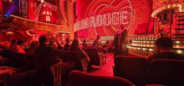 Al Hirschfeld Theatre, section: Orchestra R, row: G, seat: 2