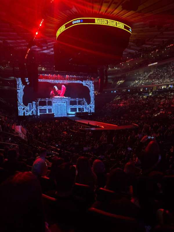 Madison Square Garden, section: 120, row: 12, seat: 15-16