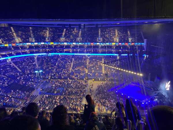 The O2, London, section: 420, row: R, seat: 929