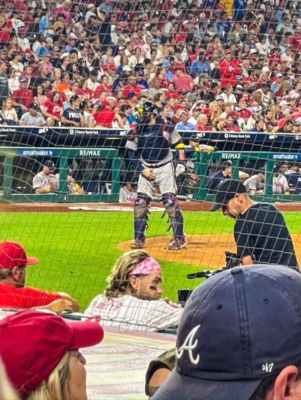 Citizens Bank Park, section: 117, row: 5, seat: 1