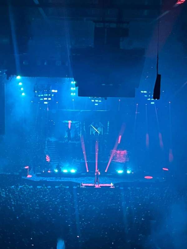 DCU Center, section: 201, row: L, seat: 12