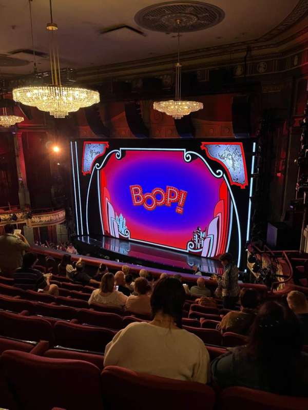 Broadhurst Theatre, section: Mezzanine R, row: K, seat: 26
